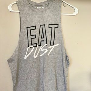 EAT DUST WORKOUT TANK TOP